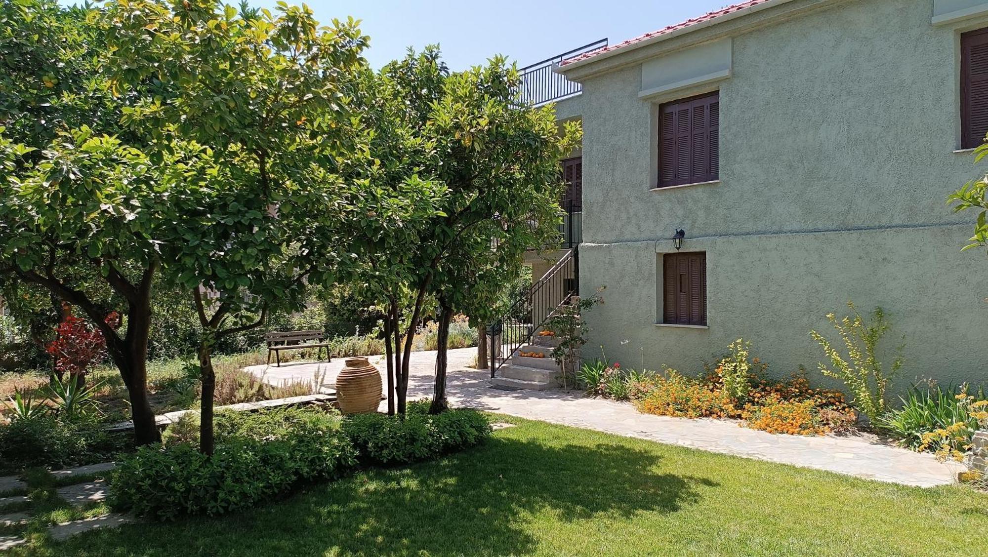 Вилла Betty'S Garden House Неа-Анхиалос Экстерьер фото