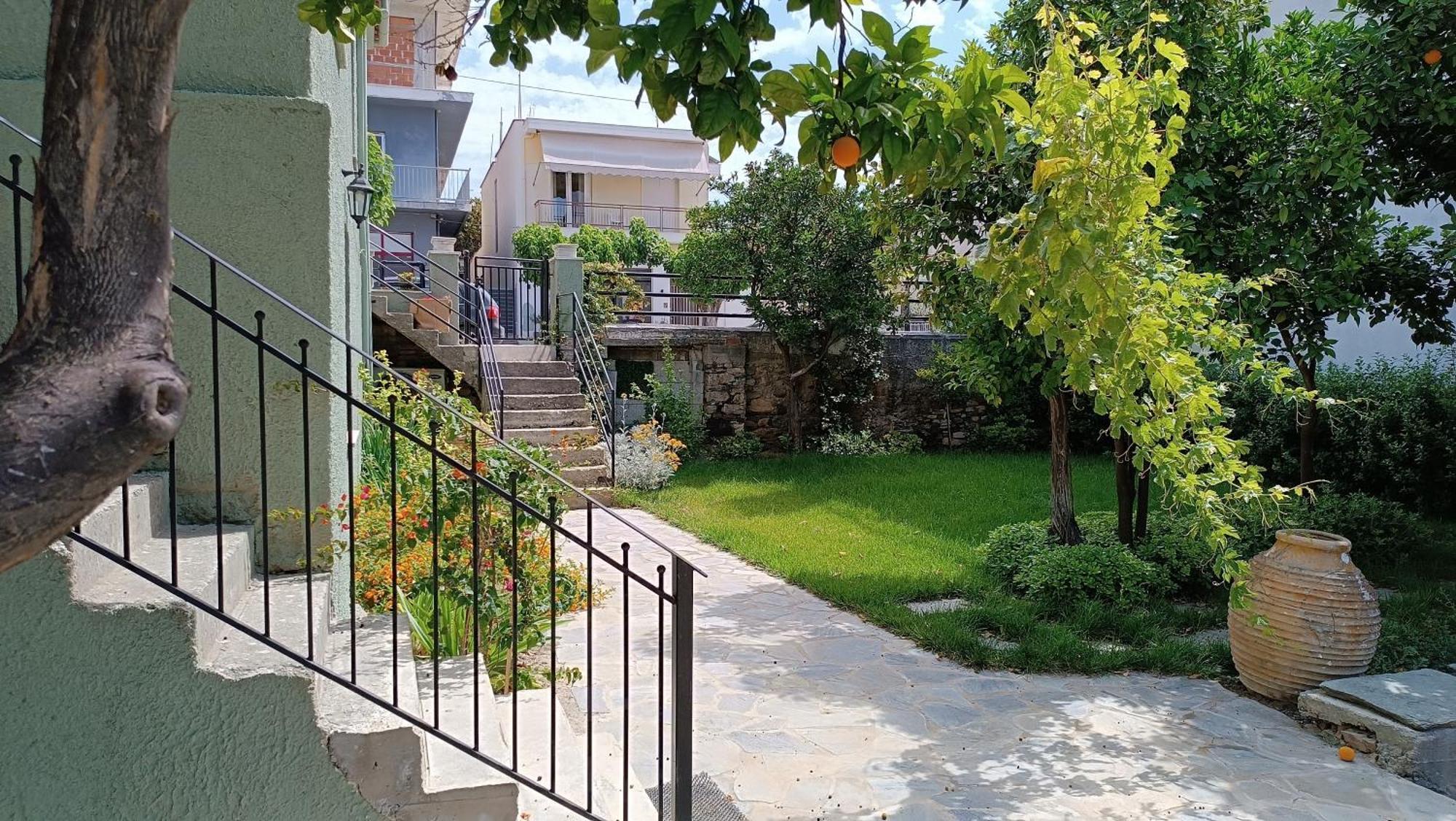 Вилла Betty'S Garden House Неа-Анхиалос Экстерьер фото